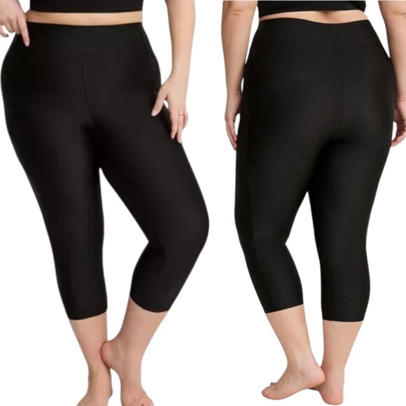 torrid Other - TORRID Swim Capri Legging High Rise w/Pocket NWT‎ Size 2X